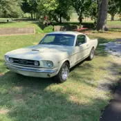 1965 Ford Mustang Coupe Brown RWD Manual GT Fastback