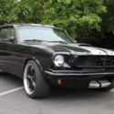 1965 Ford Mustang Coupe one of a kind Black Custom Paint with Racing Stripes V8
