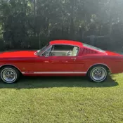 1965 Ford Mustang Coupe Red Fastback
