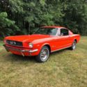 1965 FORD MUSTANG FASTBACK 2+2 289 V8 AIR COND. PWR STEER & BRAKES SOLID CAR