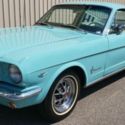 1965 FORD MUSTANG FASTBACK 2+2  A CODE 289. STUNNING TROPICAL TURQUOISE EXTERIOR