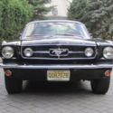 1965 Ford Mustang Fastback 2+2 Raven Black with Red Interior