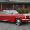 1965 Ford Mustang Fastback 2+2 V8 Manual Transmission Red Black Pony Seats
