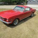 1965 Ford Mustang Fastback.  Original Red. Matching numbers V-8 auto C-code car