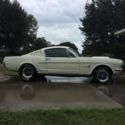 1965 Ford Mustang Fastback with enclosed race car trailer