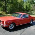 1965 Ford Mustang K code 289 HIPO 2+2 fastback.