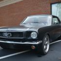 1965 Ford Mustang Notch Back Black Coupe  Manual