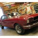 1965 FORD MUSTANG POWER STEERING & BRAKES 35500 Miles RED COUPE 289