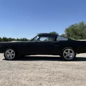 1965 Ford Mustang Sedan Black Fastback Conversion