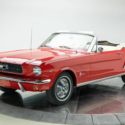 1965 Ford Mustang  V8 289 4V Automatic 3-Speed Convertible Rangoon Red