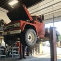 1965 GMC 3500 Pickup Red RWD Automatic