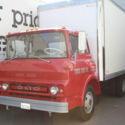 1965 GMC 4000 SERIES TILT CAB BOX VAN 20K GVW 305CU IN V6 W 4 SPD  NEW LIFT GATE