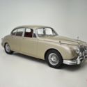 1965 Jaguar Mark 2 Sedan 42387 Miles Gold 3.4 liter Manual 4-Speed
