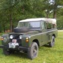 1965 LAND ROVER MILITARTY FFR TYPE 9 DEFENDER