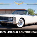 1965 Lincoln Continental Convertible - Gorgeous Car - A/C - Chrome Wheels - WOW!