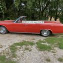 1965 Lincoln Continental Convertible Red RWD Automatic