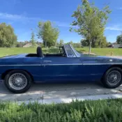 1965 MG B Convertible Blue Basic