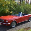 1965 MUSTANG CONVERTIBLE 289 AUTO CONSOLE COLD AC SOLID BEAUTIFUL RAGOON RED