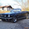 1965 MUSTANG CONVERTIBLE 289 AUTO PS PBD EXCELLENT METAL BEAUTIFUL RAVEN BLACK