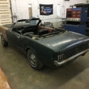1965 MUSTANG CONVERTIBLE BARN FIND 289 V-8 4 SPEED POWER TOP CASCADE GREEN