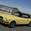 1965 MUSTANG CONVERTIBLE C CODE 302 WITH AOD TRANS, P/S, DISC BRAKE, NEW TOP !!!