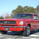 1965 Mustang Coupe - 289 V8 4 - Speed! Rangoon Red