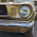 1965 Mustang Coupe 302 V8 C4 Automatic Gold Solid Project Car Runs & Drives
