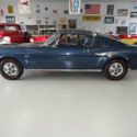 1965 Mustang Fastback Manual trans AC Mustang Coupe Bucket Seats Blue Restored