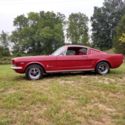 1965 mustang fastback V8 numbers matching motor and transmission 4 speed manual.