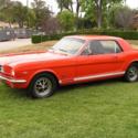 1965 MUSTANG GT COUPE. REAL CALIFORNIA BLACK PLATE CAR