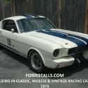 1965 Mustang “R” Model Tribute Race Car