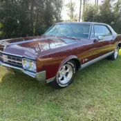 1965 Oldsmobile Starfire Red RWD Automatic