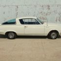 1965 PLYMOUTH BARRACUDA.  273 V-8 AUTO , BUCKETS, FLOOR SHIFT. SURVIVOR