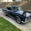 1965 Plymouth Barracuda Coupe Blue RWD Automatic
