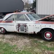 1965 Plymouth Belvedere II 2 Door Hardtop 225 Slant 6 Cyl Project Car