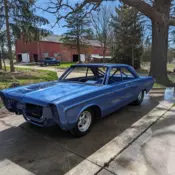 1965 Plymouth Fury Coupe Blue