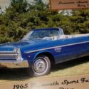 1965 Plymouth Sport Fury Indy 500 Pace car