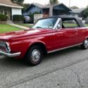 1965 Plymouth Valiant Convertible - V8, power top, auto trans., PS, floor shift