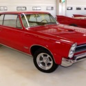 1965 Pontiac GTO  12 Miles Red 2 Door Hard Top 389 Manual 4-Speed