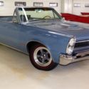 1965 Pontiac GTO  7089 Miles Fontaine Blue Metallic 2 Door Convertible 389 Manua