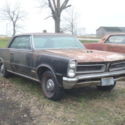 1965 PONTIAC GTO BLACK CAR PW TILT P ANT. SPLITTERS PHS AUTO 65 389 HARDTOP