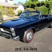 1965 Pontiac GTO, Black with 42,222 Miles available now!