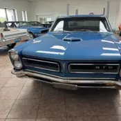 1965 Pontiac GTO Blue Metallic W/ 428 CI V8 & 6-Speed