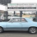 1965 Pontiac GTO California Black Plate Rust Free