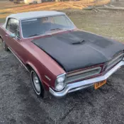 1965 Pontiac GTO Convertible clone Red tripower clone