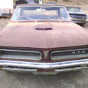 1965 PONTIAC GTO CONVERTIBLE TRUE BARN FIND NOM PHS DOCUMENTS NOT ORIGINAL MOTOR