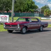 1965 Pontiac GTO  Matching Numbers 389 Tri-Power, 4-Speed Burgundy Red Poly