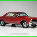 1965 Pontiac GTO RARE 2-Door Sedan Red 389 Tri-Power 4-Speed Car Tempest LeMans