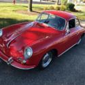 1965 Porsche 356C coupe 49,887 Miles Signal Red Coupe 1600cc 1.6l Manual