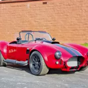 1965 Shelby Backdraft Cobra Roadster Carmine Red Black Iconic 427 EFI 5 speed